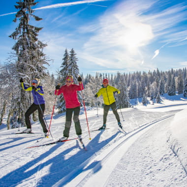 Ski de fond aux Rousses