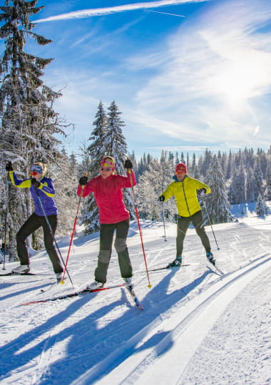 Ski de fond aux Rousses