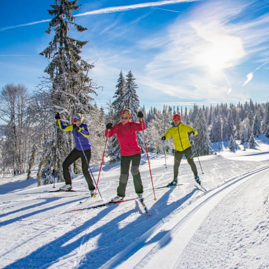 Ski de fond aux Rousses