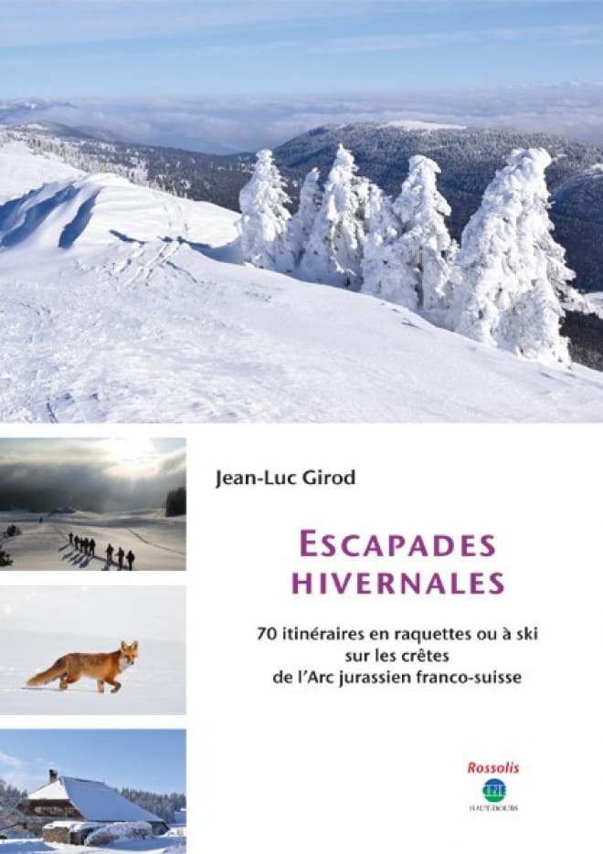 Livre escapades hivernales en rquettes