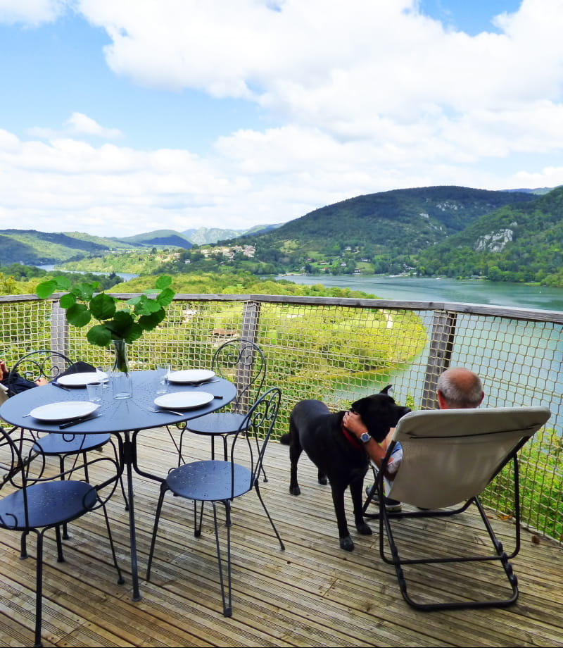Cabanes et lodges du Belvédère
