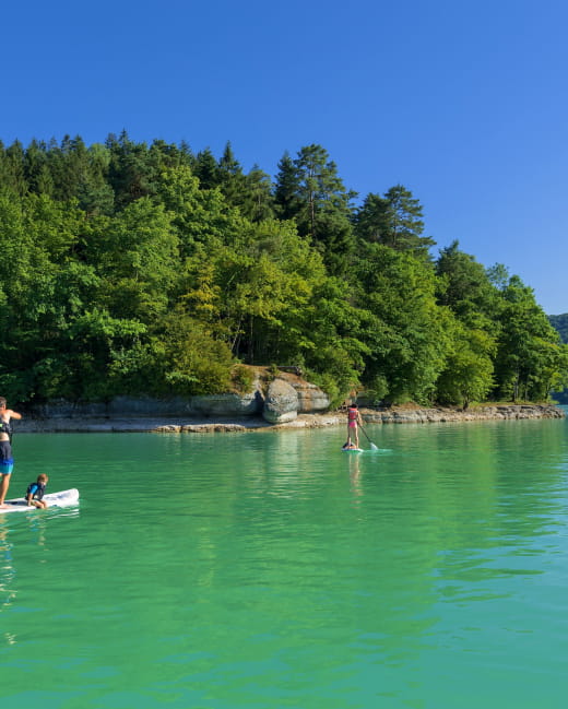 Paddle sur le Lac de Vouglans