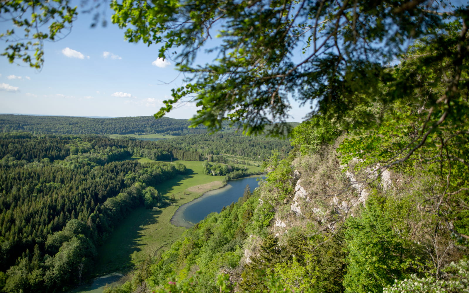 Vue depuis le belvédère des 4 lacs