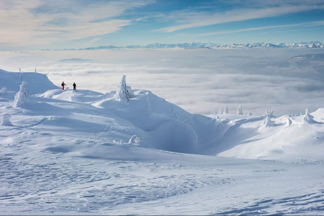 Randonnée nordique au Grand Crêt