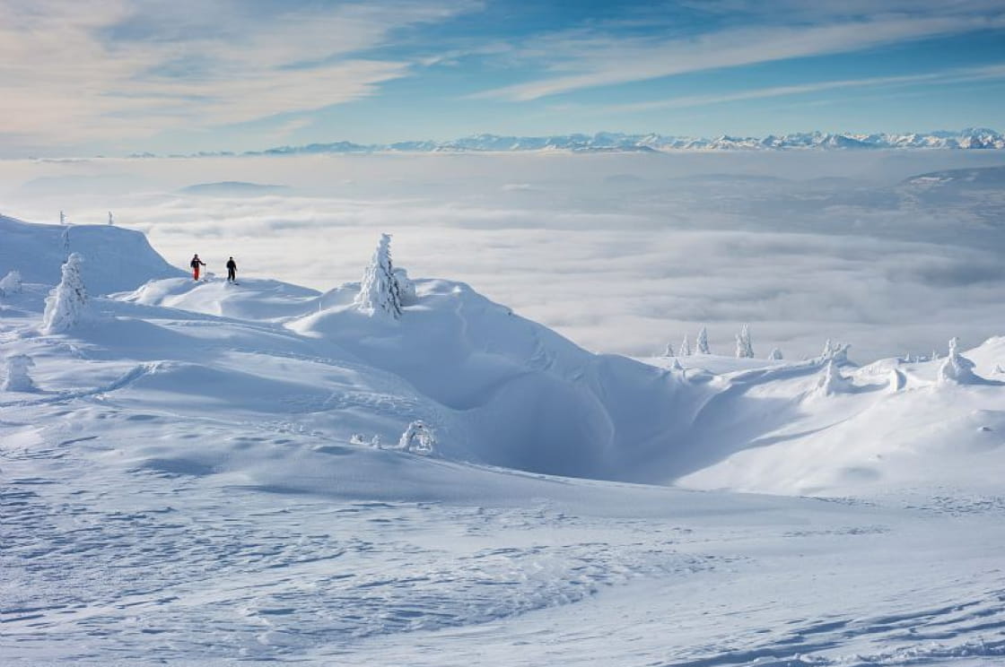 Randonnée nordique au Grand Crêt
