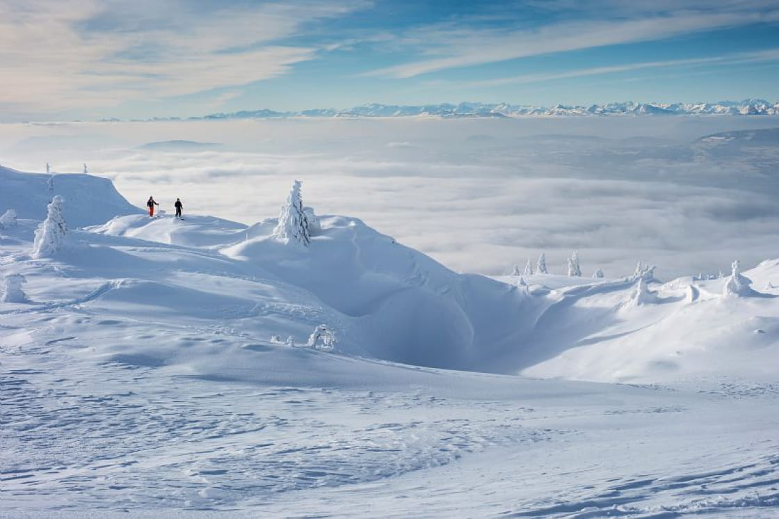 Randonnée nordique au Grand Crêt