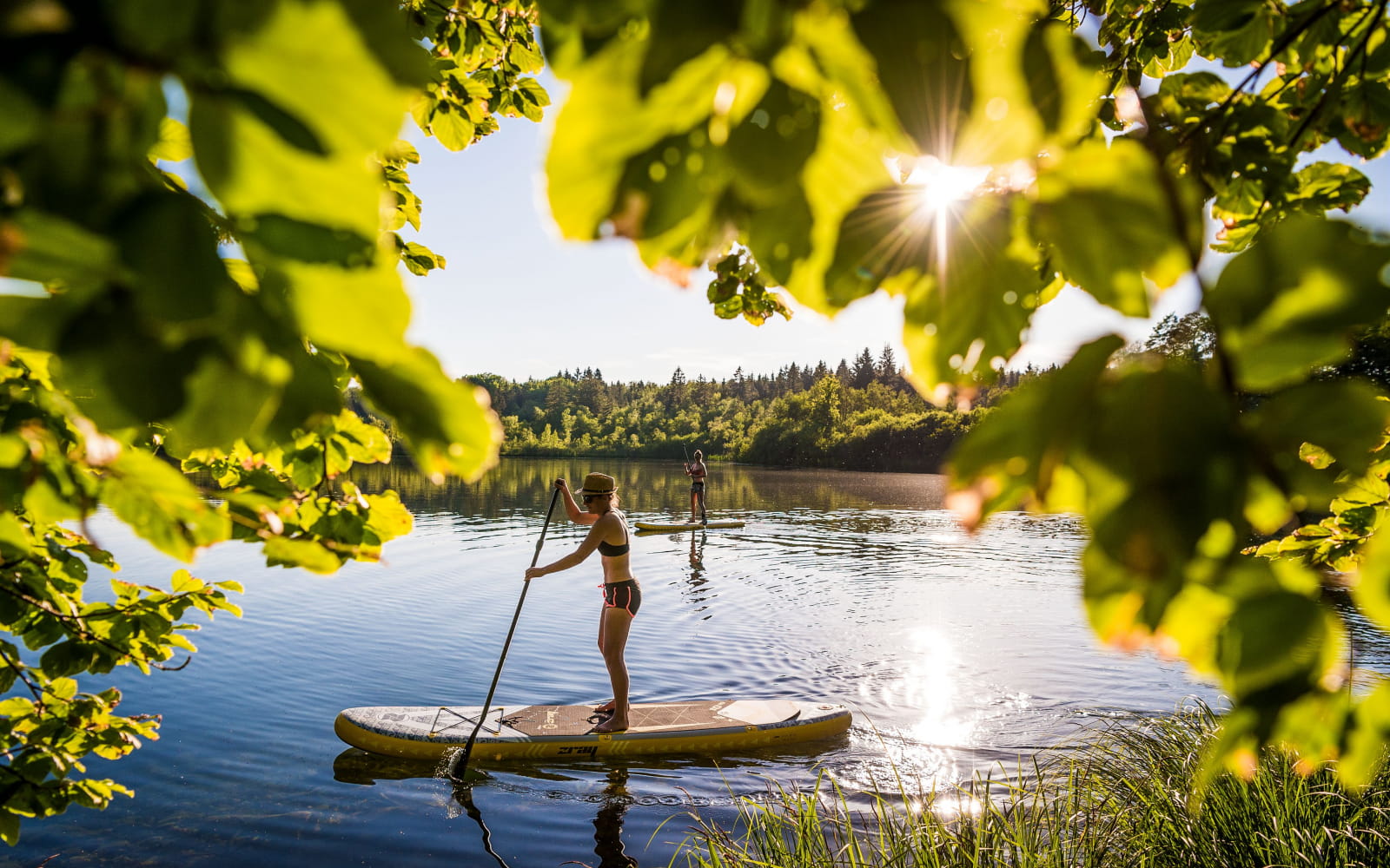 Paddle sur le lac