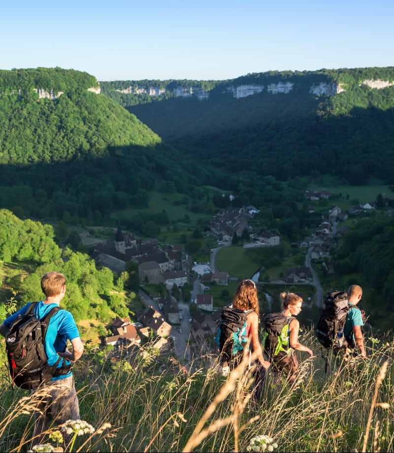 Randonnée au dessus de Baume-les-Messieurs
