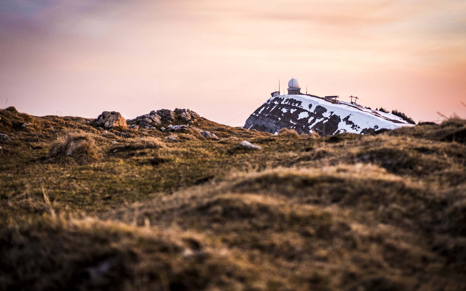 Le sommet de la Dôle dans le Jura