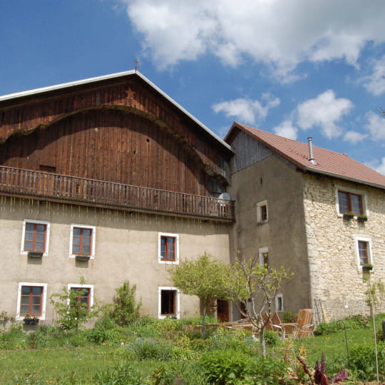 La ferme des Luisots près de la Suisse