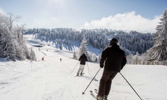 ski alpin à metabief