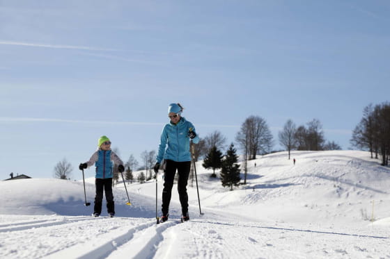 Ski de fond en famille
