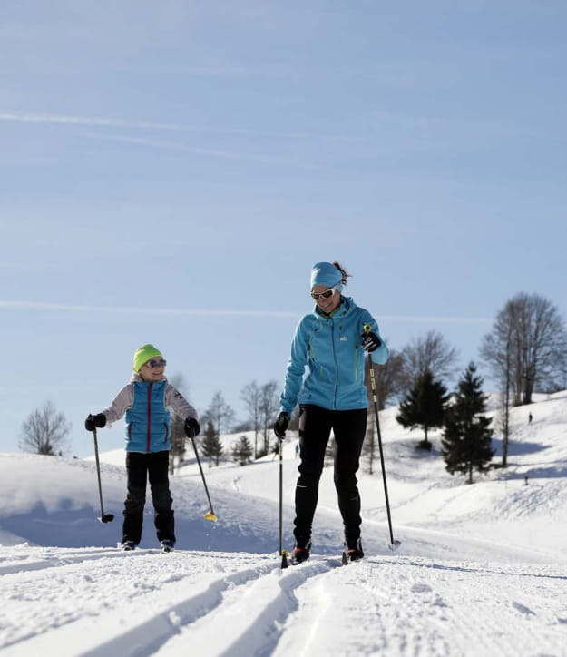Ski de fond en famille