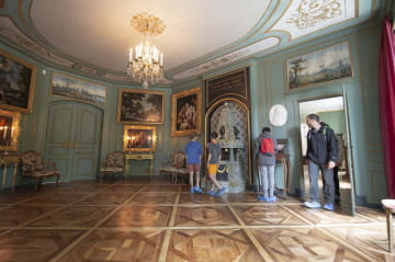 Visite en famille du château de Voltaire
