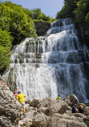 Saut Girard en été