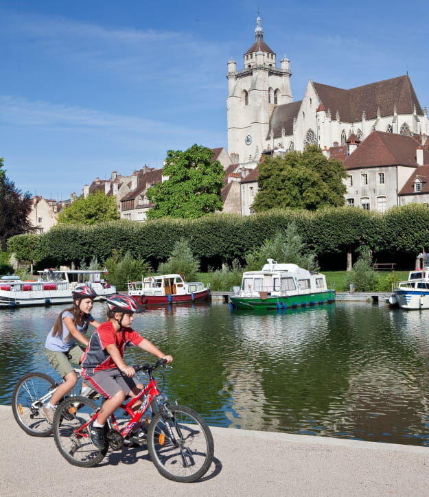 Faire du vélo à Dole et sur l'Eurovélo 6