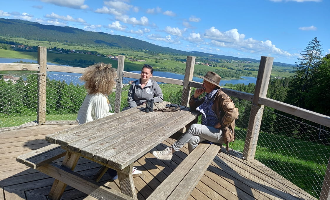Getaway for the Beau V lo de Ravel TV programme Montagnes du Jura
