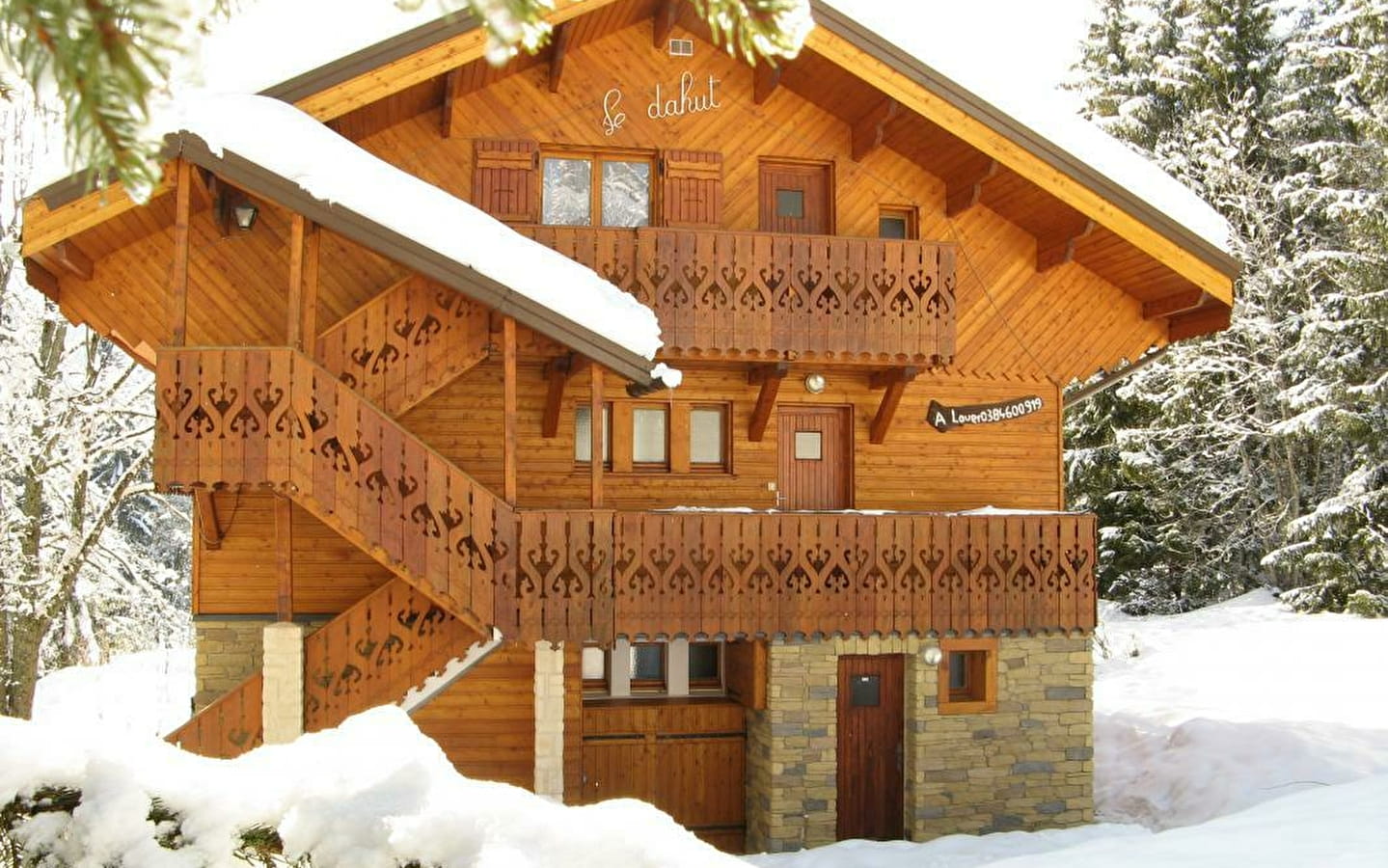 Chalet le Dahut (4 personnes + Clic-clac)