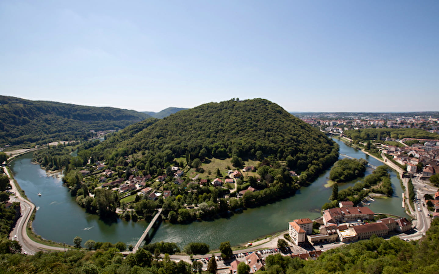 Les collines de Besançon