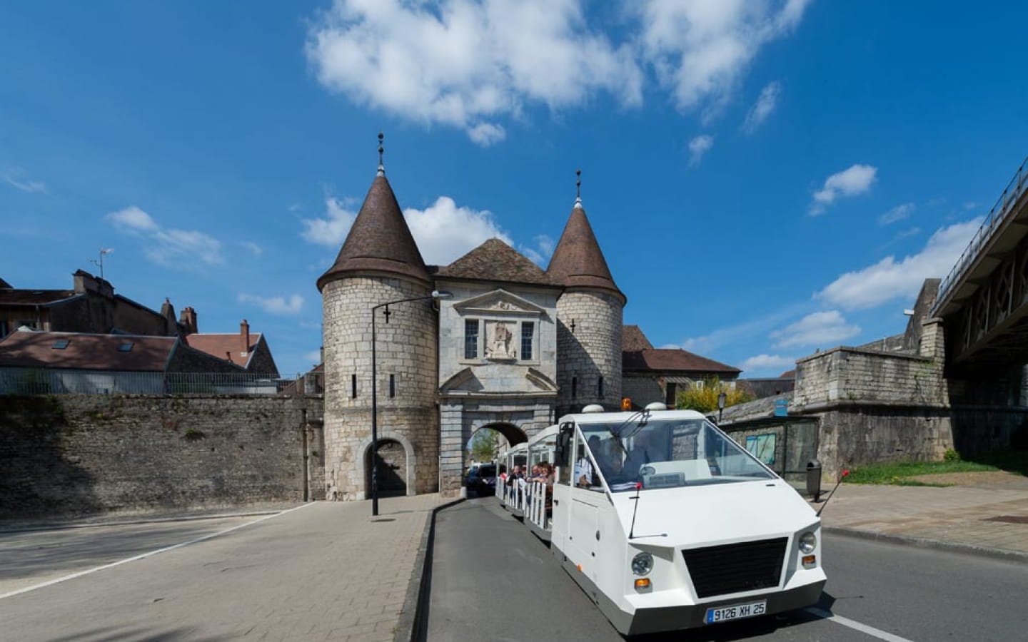 Petit train touristique de Besançon