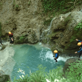 Canyoning (pour tous) à Chaley - avec Canyoning Émotions - CHALEY