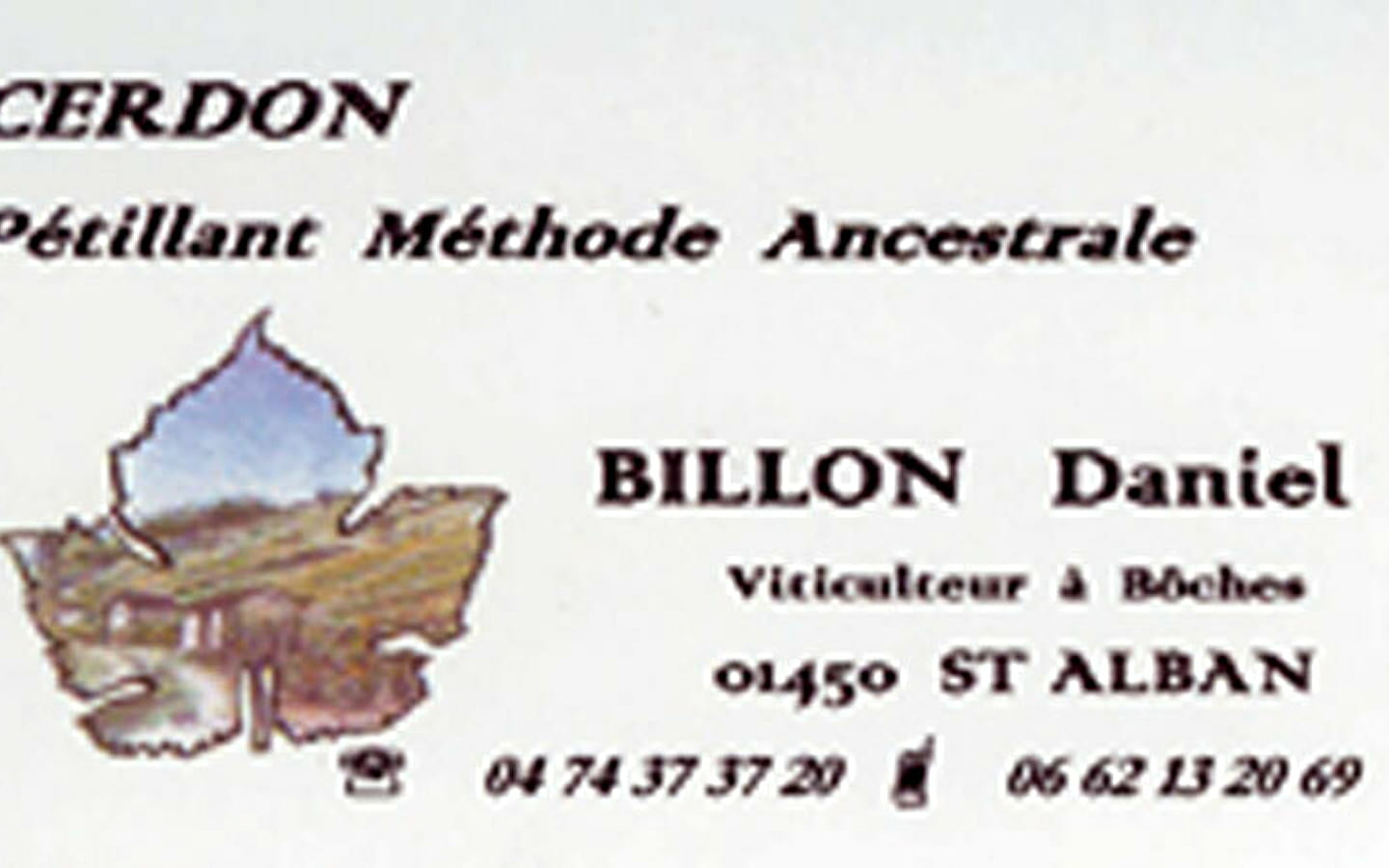 Caveau Daniel Billon