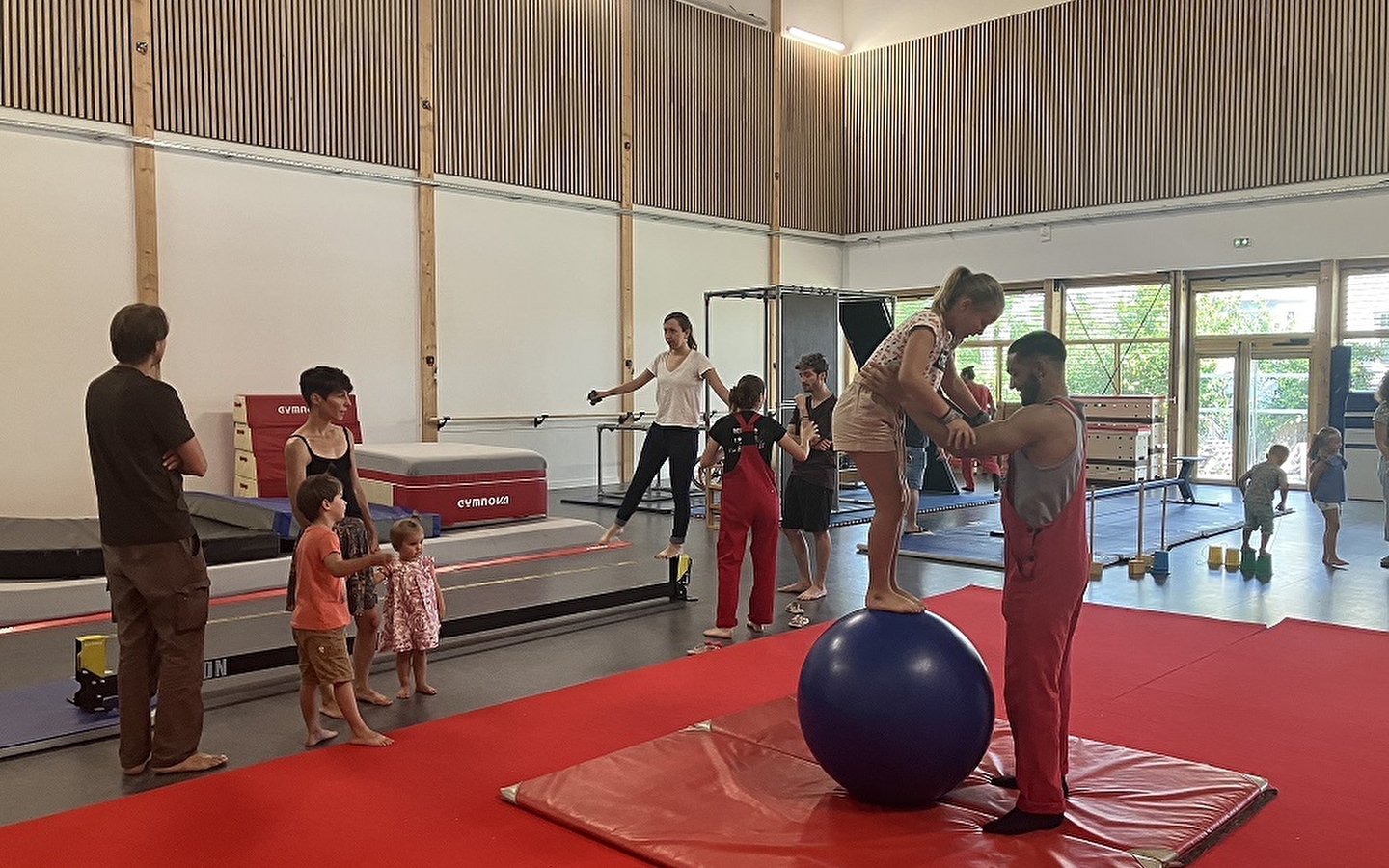 Atelier d'initiation aux arts du cirque