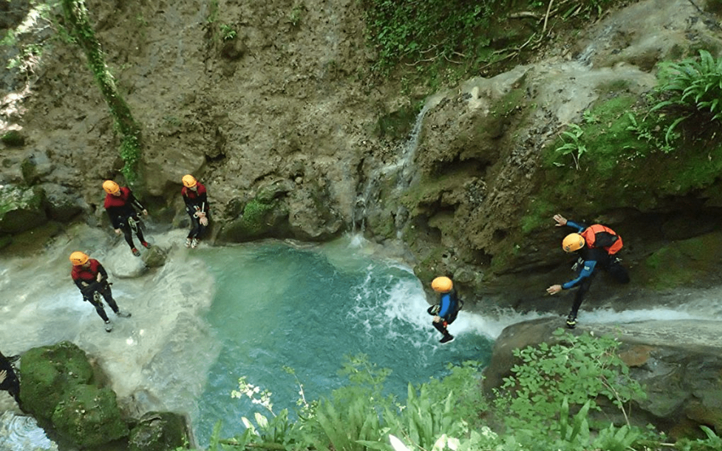 Canyoning (pour tous) à Chaley - avec Canyoning Émotions