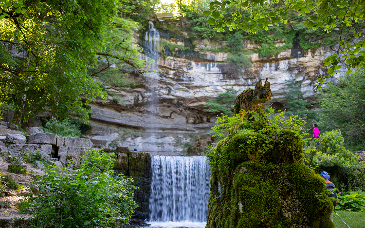 Parcours familial des Cascades du Hérisson