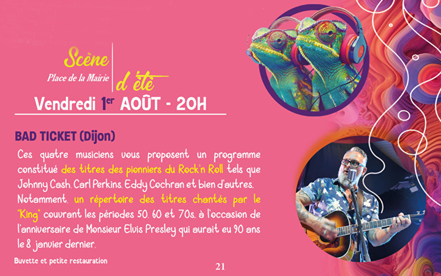 Concert de « Bad Ticket »