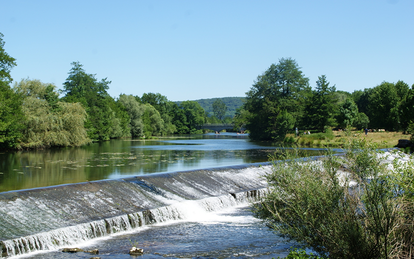 Les bords de l'Ognon