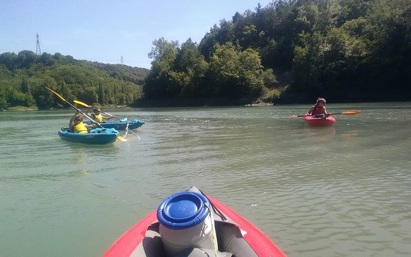 Canoë Kayak sur le Rhône avec Laurent Besse