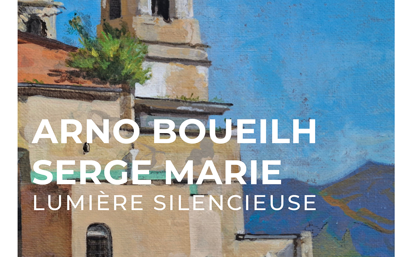 Exposition de peintures de Serge Marie et Arno Boueilh à l'Espace Aguascalientes