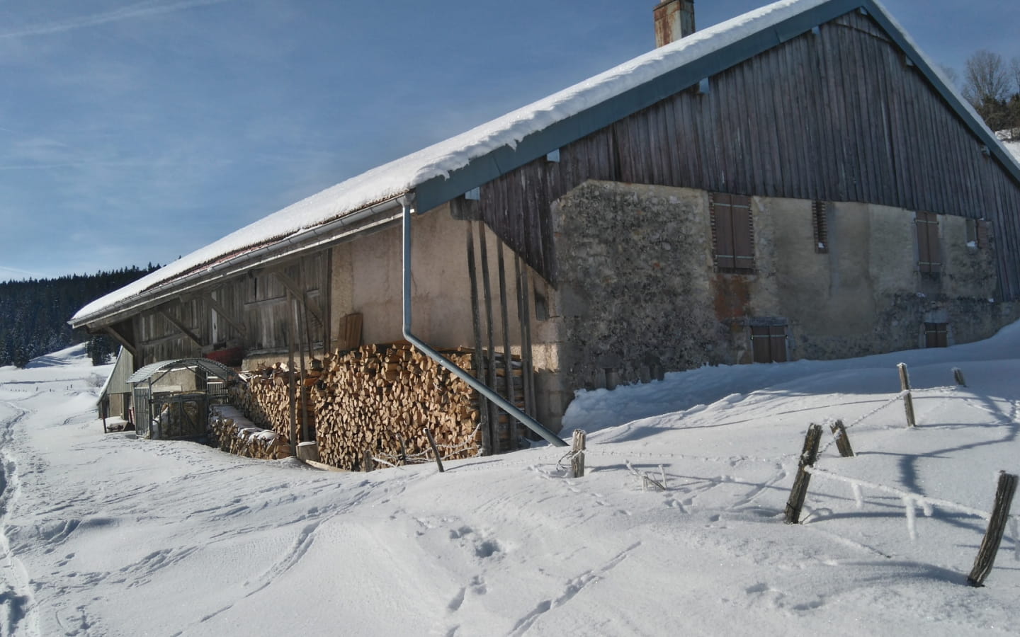 Randonnée raquettes : d'estives en hivernages