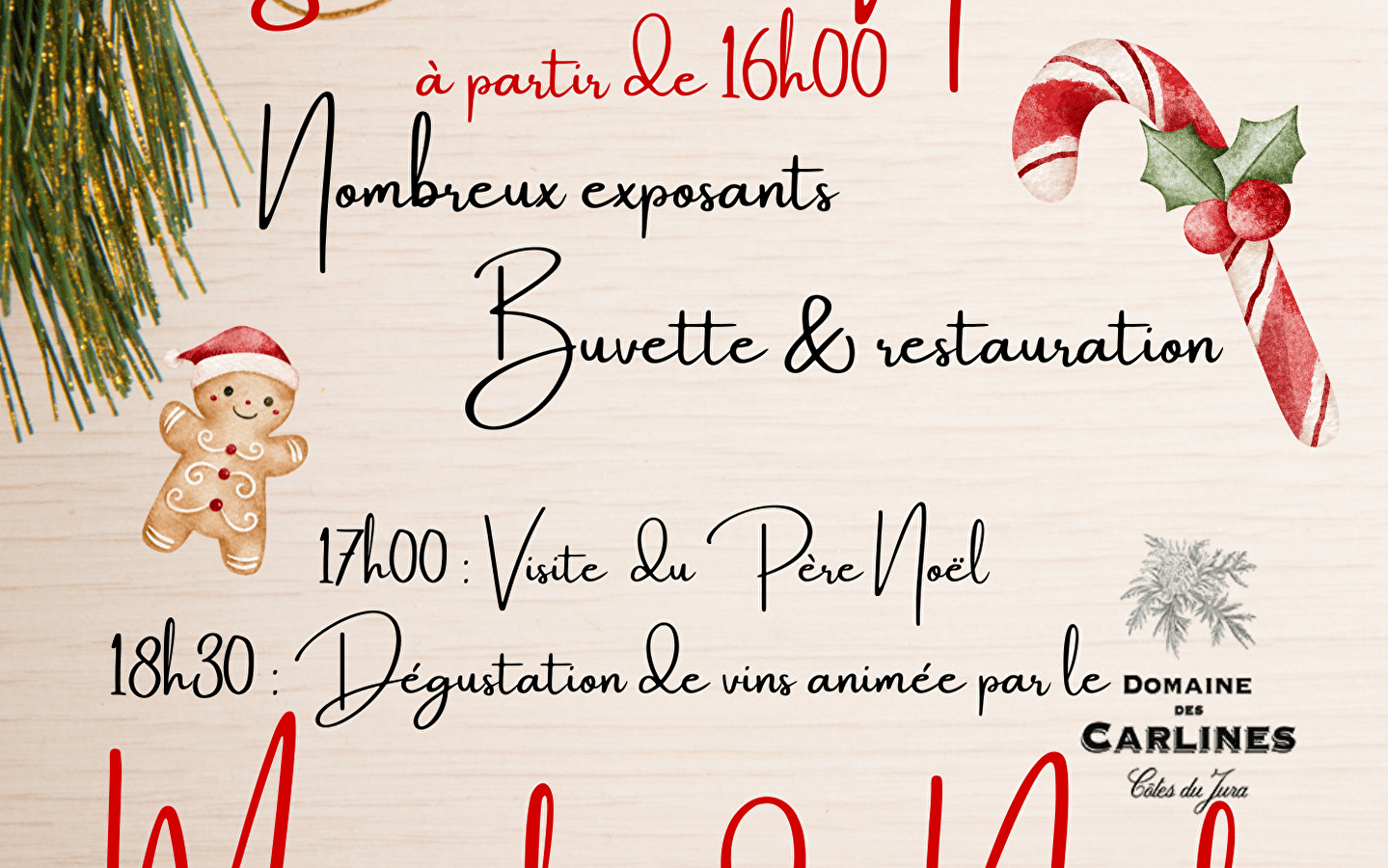 Marché de Noël de Chaumergy 