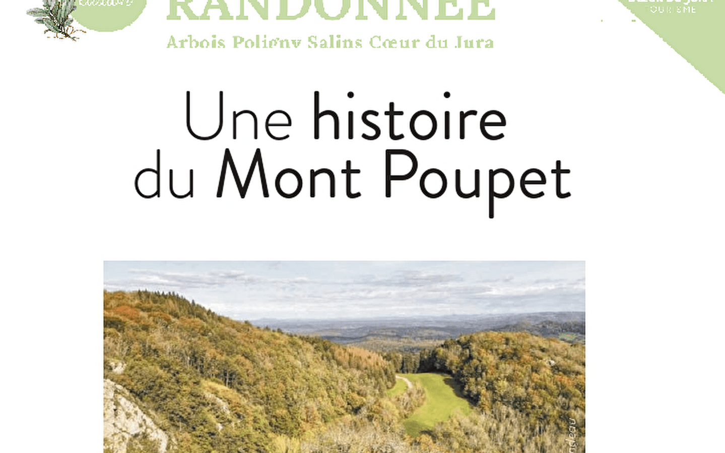 Une histoire du mont Poupet