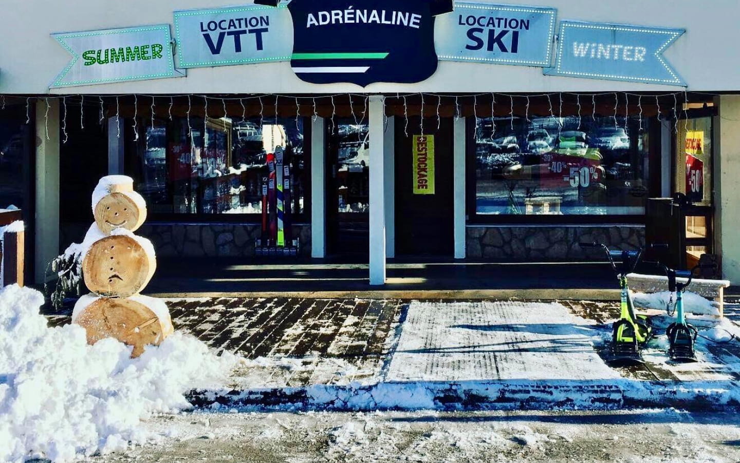 Location de materiel de ski - Adrénaline