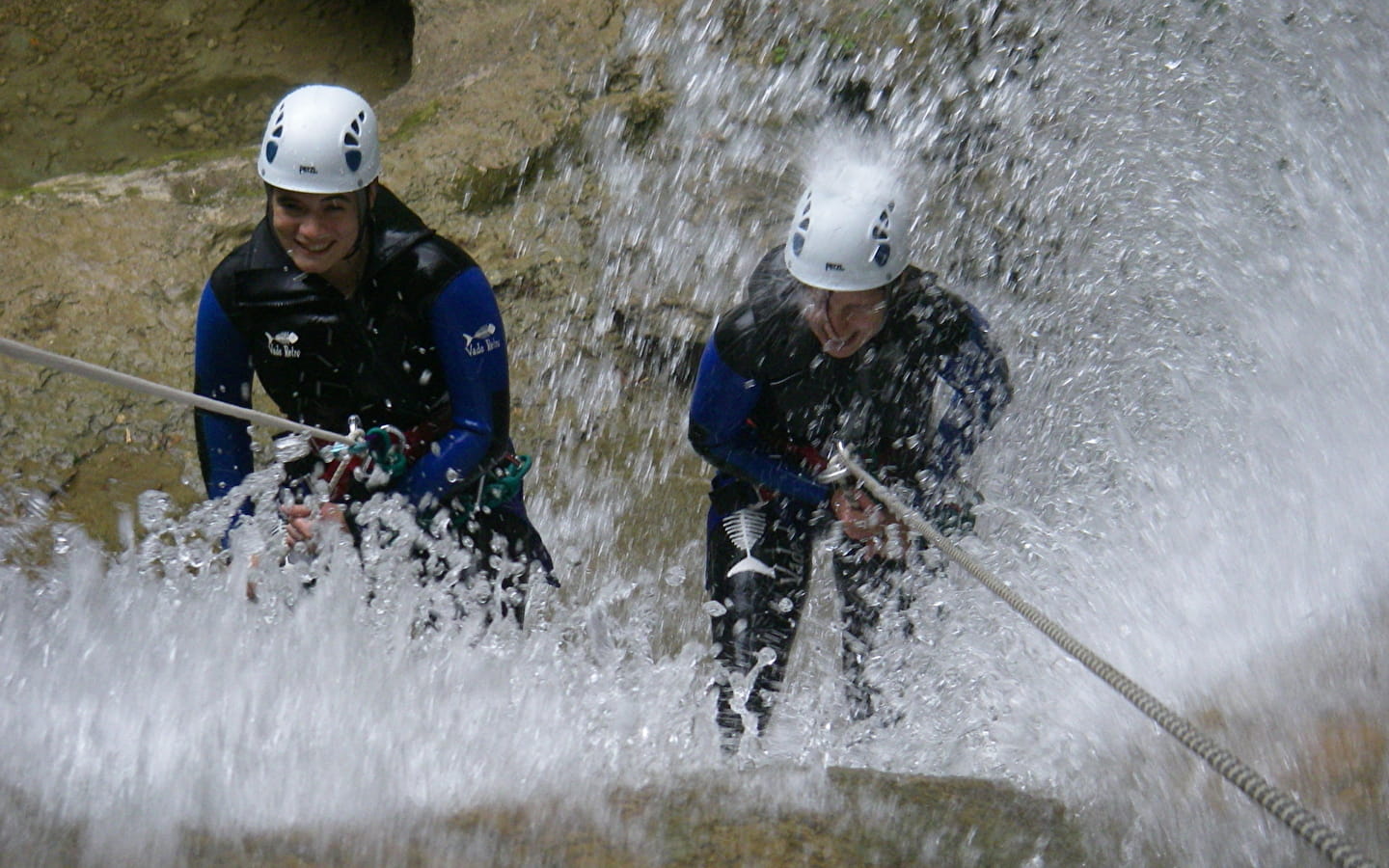 Canyoning avec Lézard des Bois