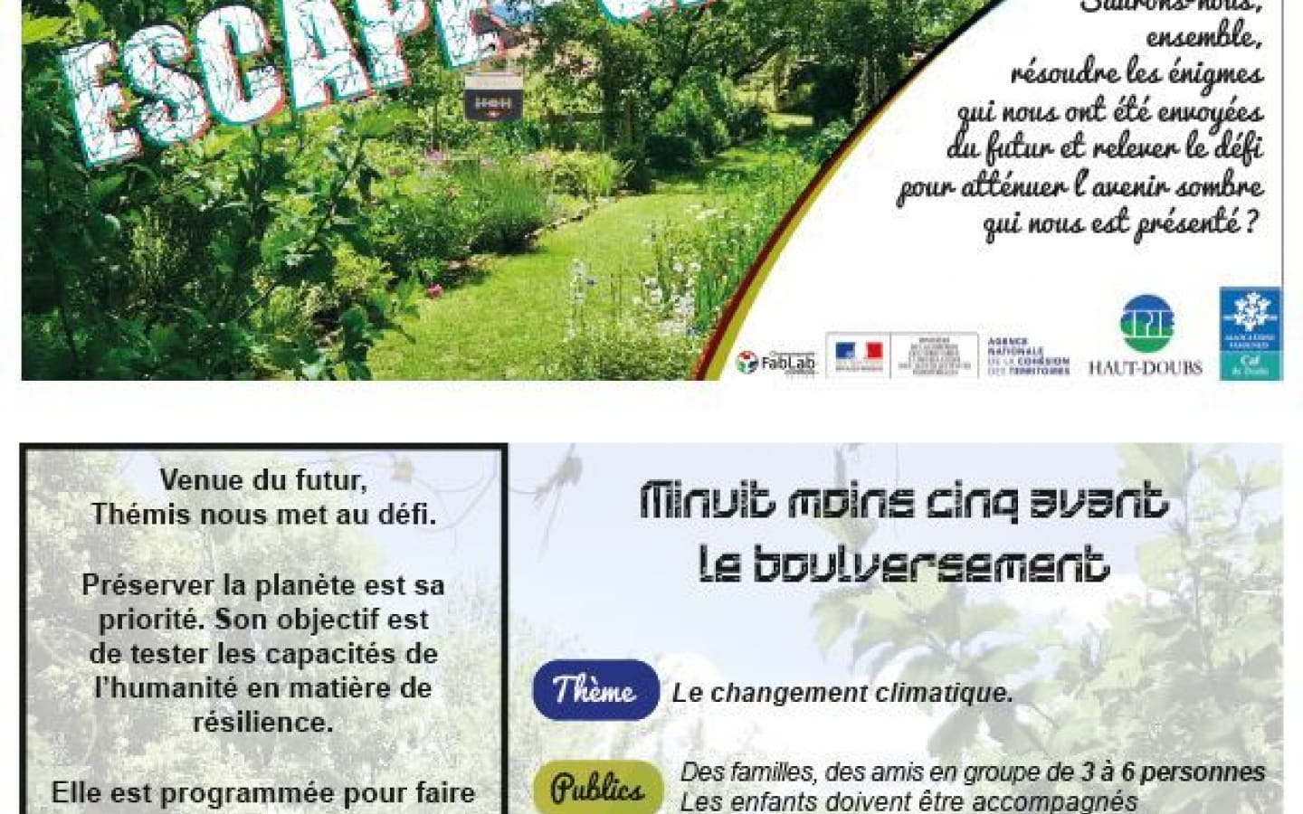 Escape Game - Minuit moins cinq avant le boulversement