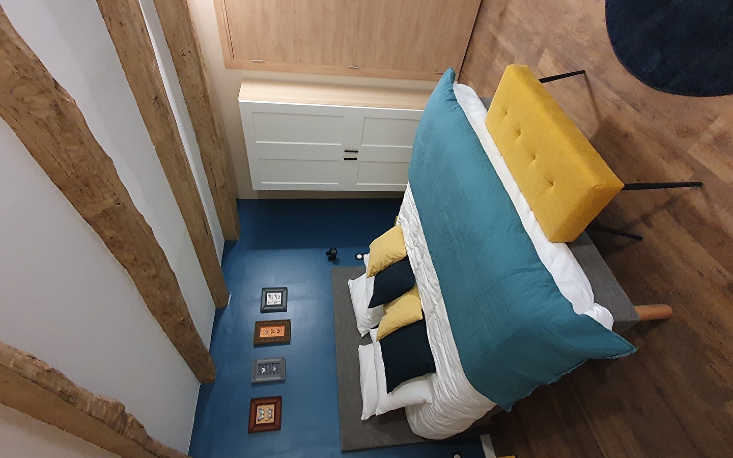 Maison d'hôtes Le Terrier - Chambre Indigo