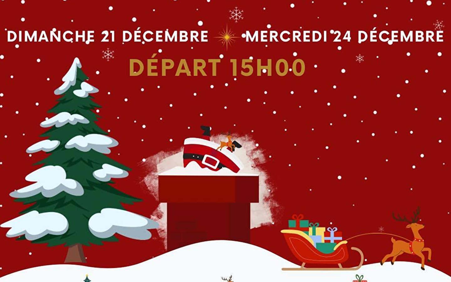 Trains des vacances de Noël