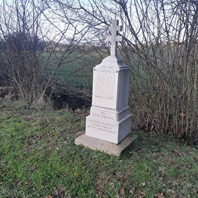 Domsure - La Poype du Miroton et Chemin de messe