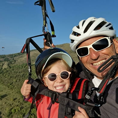 Baptêmes de vol en parapente / Site du Mont-Myon