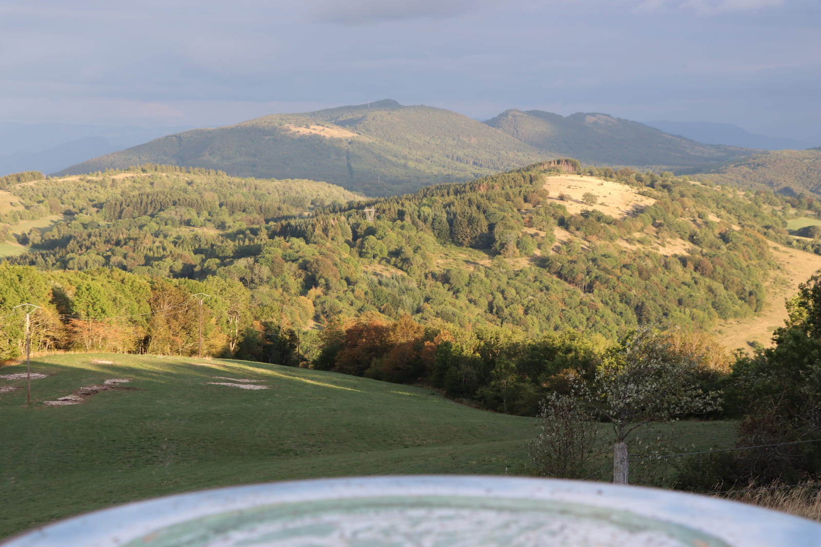 Point de vue du Calvaire de Portes Montagnes du Jura