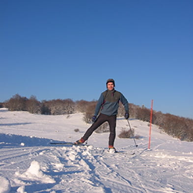 Piste de ski de fond 'Les Cros'