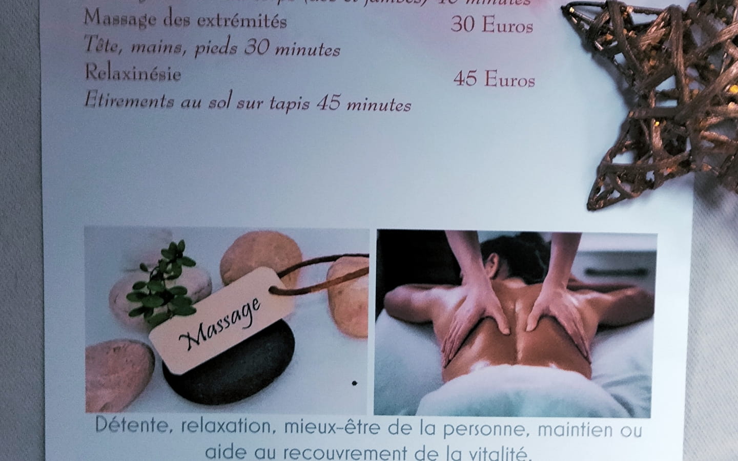 Mélanie massage