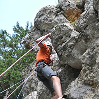 Mur d'escalade - la Fauconnière