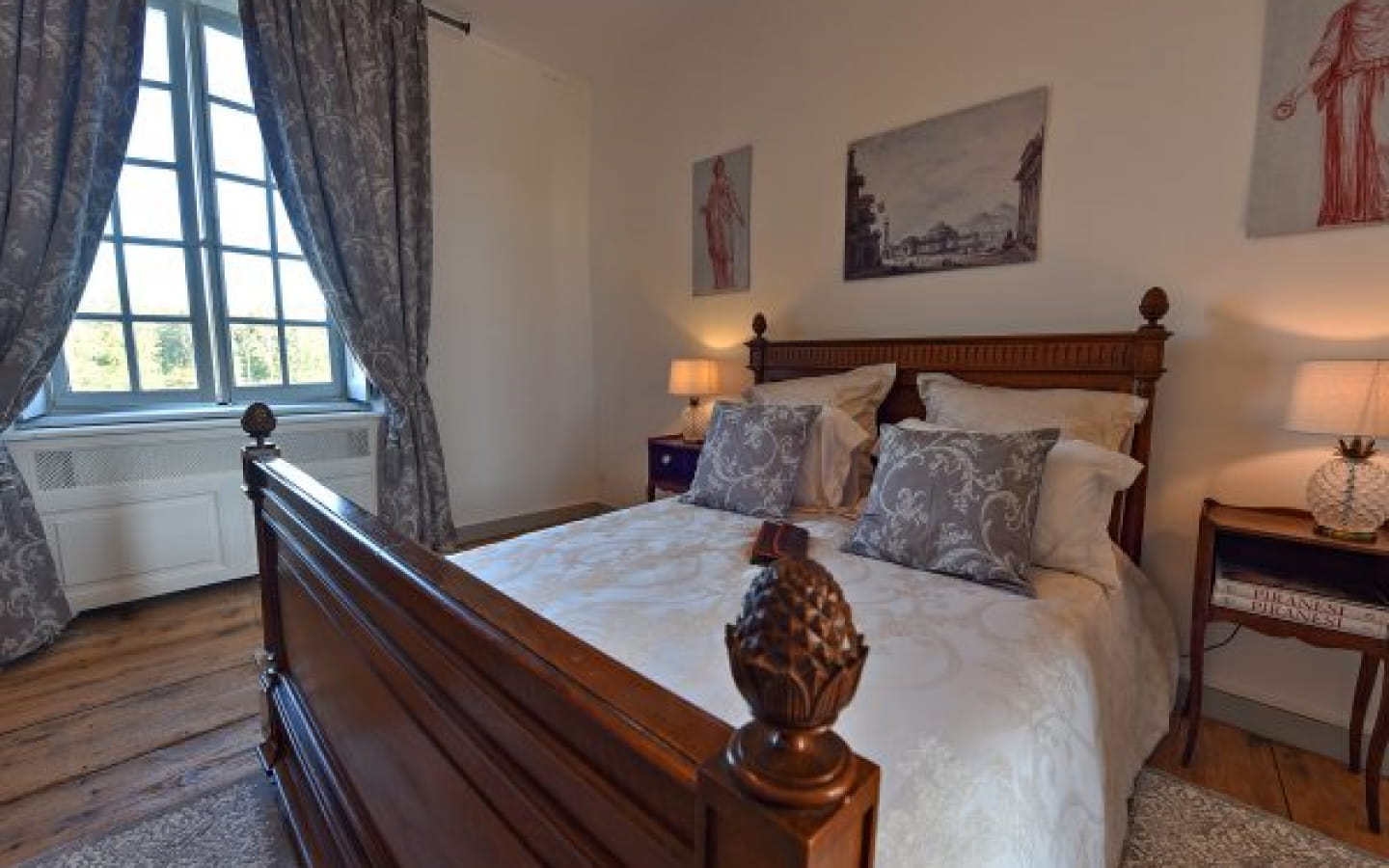 Chambre d'hôtes - chambre aux sanguines / château de moncley