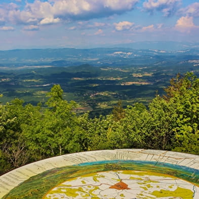 Point de vue du col du Petit Perthuis à Innimond