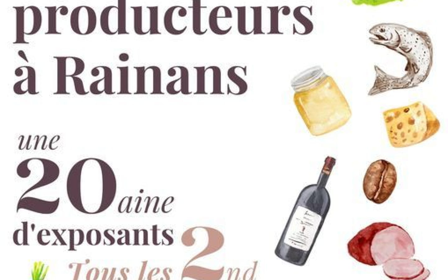 Marché de Rainans